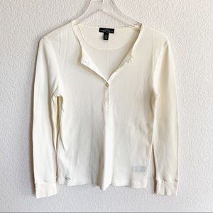 Lauren Jeans Co. RL Thermal Henley